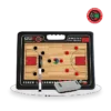 Coach Pro Basketball : لوحة تكتيكية مغناطيسية بمقبض وإطار واقي