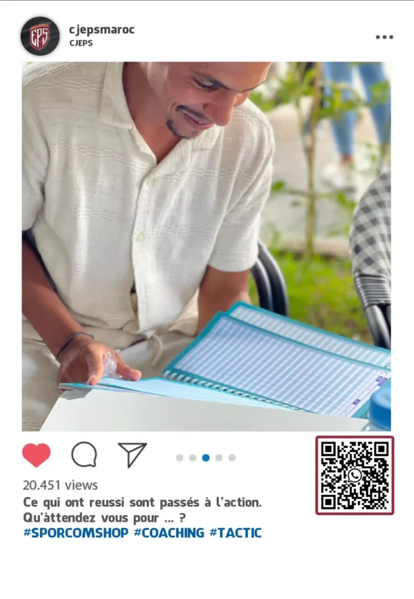 الدفتر اليومي لأساتذة التربية البدنية و الرياضية رقم 1☝